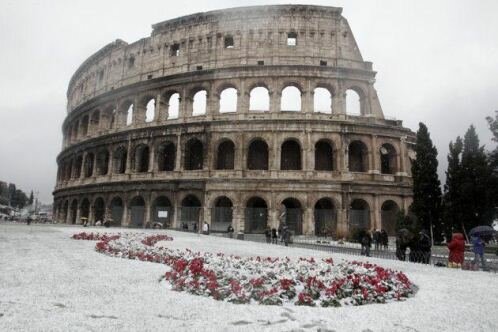 Sổ tay du lịch so tay du lich Sotaydulich Sotay Dulich Khampha Kham Pha Bui Thu do Rome co kinh trong tuyet trang