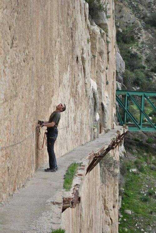 Sổ tay du lịch so tay du lich Sotaydulich Sotay Dulich Khampha Kham Pha Bui El Caminito del Rey con duong hiem tro nhat the gioi