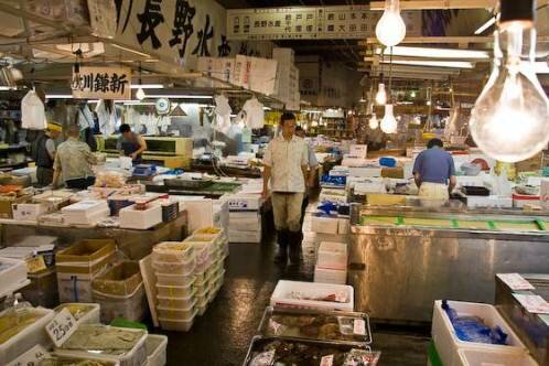 Sổ tay du lịch so tay du lich Sotaydulich Sotay Dulich Khampha Kham Pha Bui Tour tham quan cho ca Tsukiji va tu tay lam sushi