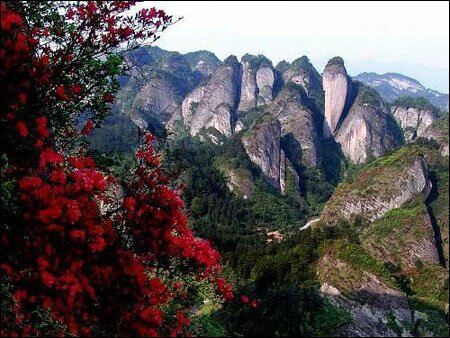 Sổ tay du lịch so tay du lich Sotaydulich Sotay Dulich Khampha Kham Pha Bui Danxia Landform canh quan thien nhien doc nhat vo nhi cua Trung Quoc