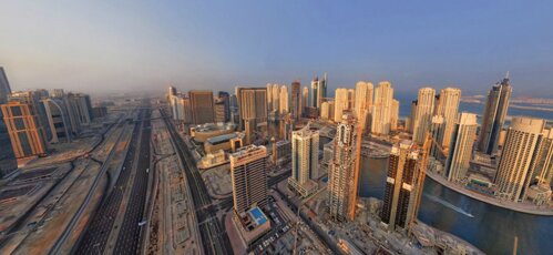 Sổ tay du lịch so tay du lich Sotaydulich Sotay Dulich Khampha Kham Pha Bui Toan canh Dubai trang le nhin tu tren cao