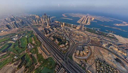 Sổ tay du lịch so tay du lich Sotaydulich Sotay Dulich Khampha Kham Pha Bui Toan canh Dubai trang le nhin tu tren cao