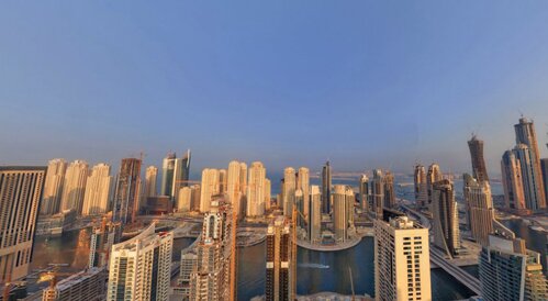 Sổ tay du lịch so tay du lich Sotaydulich Sotay Dulich Khampha Kham Pha Bui Toan canh Dubai trang le nhin tu tren cao