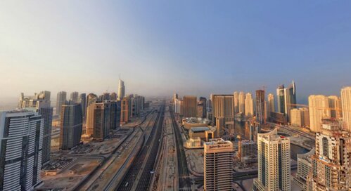 Sổ tay du lịch so tay du lich Sotaydulich Sotay Dulich Khampha Kham Pha Bui Toan canh Dubai trang le nhin tu tren cao