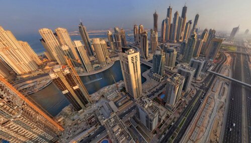 Sổ tay du lịch so tay du lich Sotaydulich Sotay Dulich Khampha Kham Pha Bui Toan canh Dubai trang le nhin tu tren cao