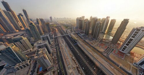 Sổ tay du lịch so tay du lich Sotaydulich Sotay Dulich Khampha Kham Pha Bui Toan canh Dubai trang le nhin tu tren cao