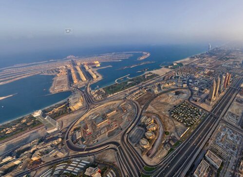 Sổ tay du lịch so tay du lich Sotaydulich Sotay Dulich Khampha Kham Pha Bui Toan canh Dubai trang le nhin tu tren cao