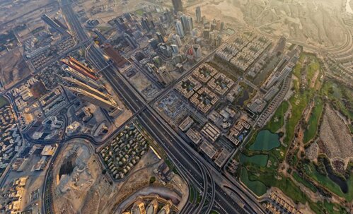 Sổ tay du lịch so tay du lich Sotaydulich Sotay Dulich Khampha Kham Pha Bui Toan canh Dubai trang le nhin tu tren cao