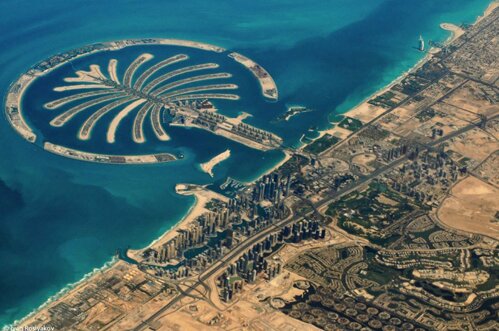 Sổ tay du lịch so tay du lich Sotaydulich Sotay Dulich Khampha Kham Pha Bui Toan canh Dubai trang le nhin tu tren cao