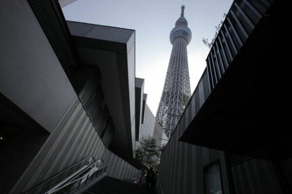 Sổ tay du lịch so tay du lich Sotaydulich Sotay Dulich Khampha Kham Pha Bui tham quan Tokyo sky tree truoc ngay mo cua