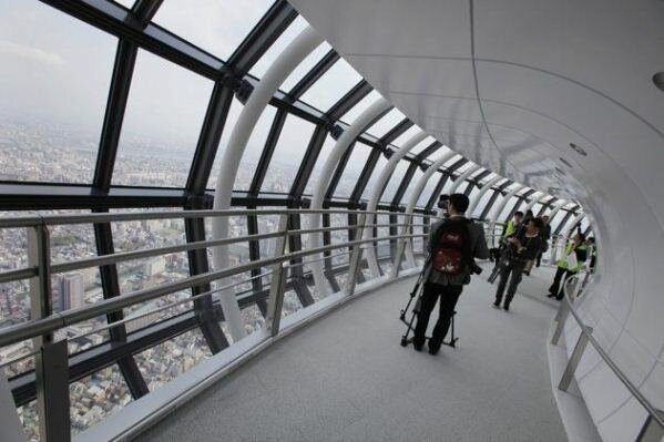 Sổ tay du lịch so tay du lich Sotaydulich Sotay Dulich Khampha Kham Pha Bui tham quan Tokyo sky tree truoc ngay mo cua
