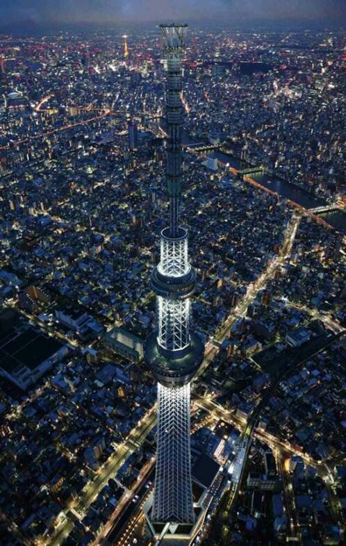 Sổ tay du lịch so tay du lich Sotaydulich Sotay Dulich Khampha Kham Pha Bui tham quan Tokyo sky tree truoc ngay mo cua