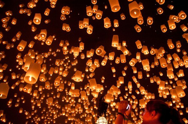 Sổ tay du lịch so tay du lich Sotaydulich Sotay Dulich Khampha Kham Pha Bui Loy Krathong le hoa hoa dang lang man nhat the gioi