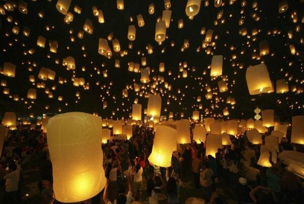 Sổ tay du lịch so tay du lich Sotaydulich Sotay Dulich Khampha Kham Pha Bui Loy Krathong le hoa hoa dang lang man nhat the gioi