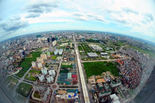 Sổ tay du lịch so tay du lich Sotaydulich Sotay Dulich Khampha Kham Pha Bui Ha Noi nhin tu tren cao