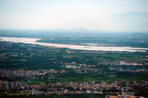 Sổ tay du lịch so tay du lich Sotaydulich Sotay Dulich Khampha Kham Pha Bui Ha Noi nhin tu tren cao