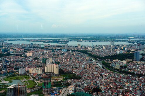 Sổ tay du lịch so tay du lich Sotaydulich Sotay Dulich Khampha Kham Pha Bui Ha Noi nhin tu tren cao