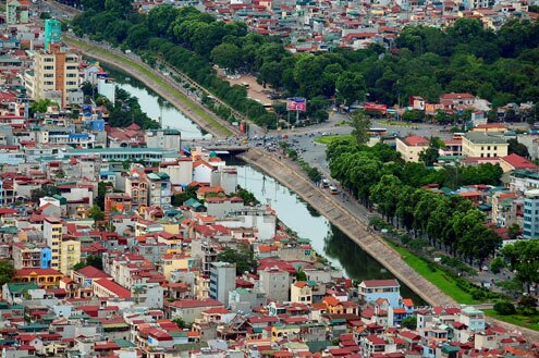 Sổ tay du lịch so tay du lich Sotaydulich Sotay Dulich Khampha Kham Pha Bui Ha Noi nhin tu tren cao