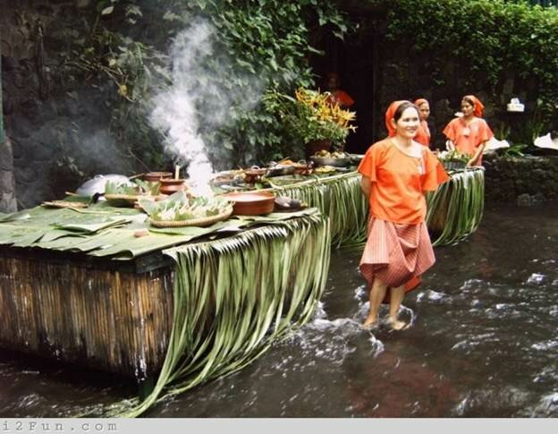 Sổ tay du lịch so tay du lich Sotaydulich Sotay Dulich Khampha Kham Pha Bui Villa Escudero trai nghiem bua trua ben dong thac