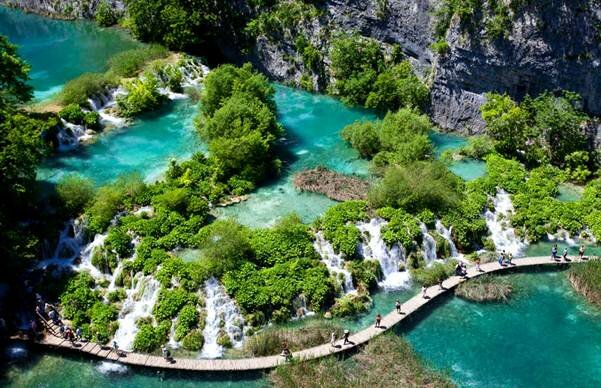 Sổ tay du lịch so tay du lich Sotaydulich Sotay Dulich Khampha Kham Pha Bui Cảnh quan độc đáo Vườn quốc gia Plitvice ở Croatia