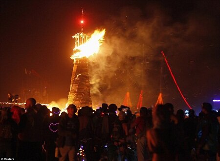 Sổ tay du lịch so tay du lich Sotaydulich Sotay Dulich Khampha Kham Pha Bui Burning Man Lễ hội hoang dã trên sa mạc