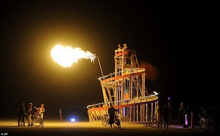 Sổ tay du lịch so tay du lich Sotaydulich Sotay Dulich Khampha Kham Pha Bui Burning Man Lễ hội hoang dã trên sa mạc