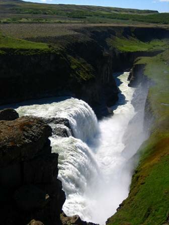 Sổ tay du lịch so tay du lich Sotaydulich Sotay Dulich Khampha Kham Pha Bui Hùng vĩ thác nước Gullfoss ở Iceland