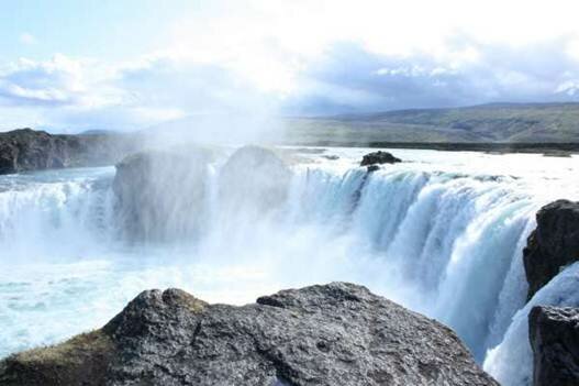 Sổ tay du lịch so tay du lich Sotaydulich Sotay Dulich Khampha Kham Pha Bui Hùng vĩ thác nước Gullfoss ở Iceland