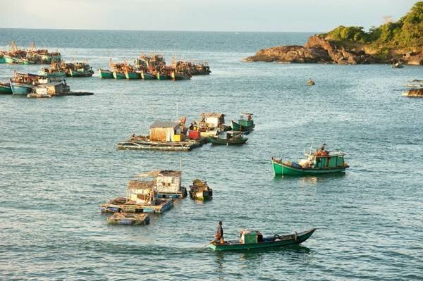 Sổ tay du lịch so tay du lich Sotaydulich Sotay Dulich Khampha Kham Pha Bui Hòn Chuối trong ráng chiều