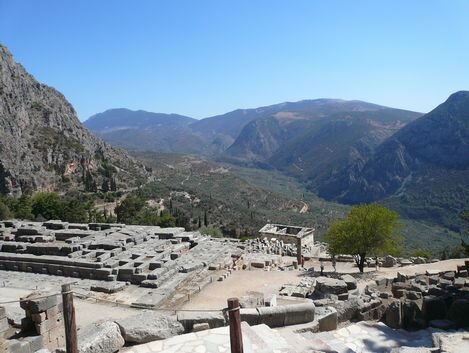 Sổ tay du lịch so tay du lich Sotaydulich Sotay Dulich Khampha Kham Pha Bui Di sản Hy Lạp Delphi 