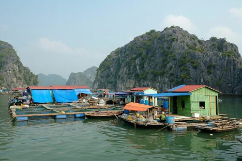 Sổ tay du lịch so tay du lich Sotaydulich Sotay Dulich Khampha Kham Pha Bui Làng chài Cửa Vạn Vẻ đẹp bình yên