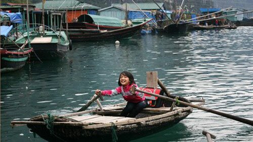 Sổ tay du lịch so tay du lich Sotaydulich Sotay Dulich Khampha Kham Pha Bui Làng chài Cửa Vạn Vẻ đẹp bình yên