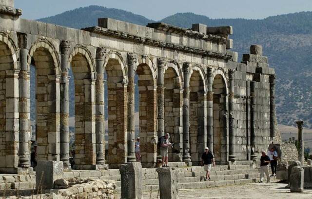 Sổ tay du lịch so tay du lich Sotaydulich Sotay Dulich Khampha Kham Pha Bui Di sản Morocco Volubilis