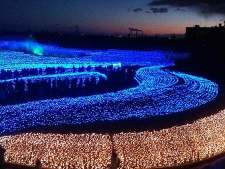 Sổ tay du lịch so tay du lich Sotaydulich Sotay Dulich Khampha Kham Pha Bui Winter Illuminations Lễ hội đèn rực rỡ ở Nhật Bản