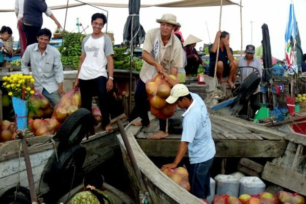 Sổ tay du lịch so tay du lich Sotaydulich Sotay Dulich Khampha Kham Pha Bui Chợ nổi Long Xuyên 