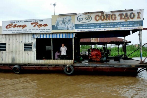 Sổ tay du lịch so tay du lich Sotaydulich Sotay Dulich Khampha Kham Pha Bui Chợ nổi Long Xuyên 