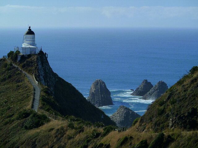 Sổ tay du lịch so tay du lich Sotaydulich Sotay Dulich Khampha Kham Pha Bui Nugget Point ngọn hải đăng bên bờ biển Otago