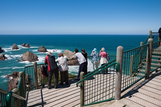 Sổ tay du lịch so tay du lich Sotaydulich Sotay Dulich Khampha Kham Pha Bui Nugget Point ngọn hải đăng bên bờ biển Otago