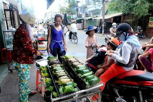 Sổ tay du lịch so tay du lich Sotaydulich Sotay Dulich Khampha Kham Pha Bui Chuối nếp nướng Châu Đốc