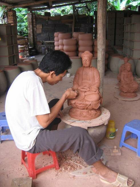 Sổ tay du lịch so tay du lich Sotaydulich Sotay Dulich Khampha Kham Pha Bui Thăm làng gốm Phù Lãng 