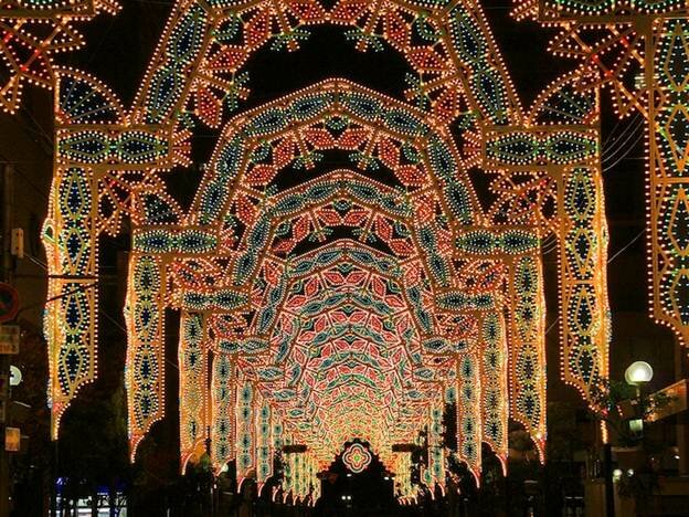 Sổ tay du lịch so tay du lich Sotaydulich Sotay Dulich Khampha Kham Pha Bui Lễ hội ánh sáng Kobe Luminarie