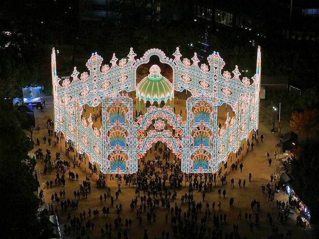 Sổ tay du lịch so tay du lich Sotaydulich Sotay Dulich Khampha Kham Pha Bui Lễ hội ánh sáng Kobe Luminarie