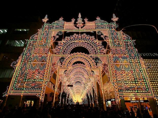 Sổ tay du lịch so tay du lich Sotaydulich Sotay Dulich Khampha Kham Pha Bui Lễ hội ánh sáng Kobe Luminarie