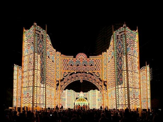 Sổ tay du lịch so tay du lich Sotaydulich Sotay Dulich Khampha Kham Pha Bui Lễ hội ánh sáng Kobe Luminarie