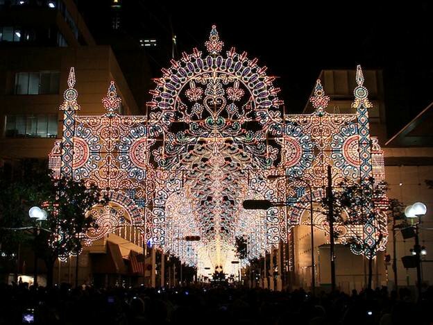 Sổ tay du lịch so tay du lich Sotaydulich Sotay Dulich Khampha Kham Pha Bui Lễ hội ánh sáng Kobe Luminarie