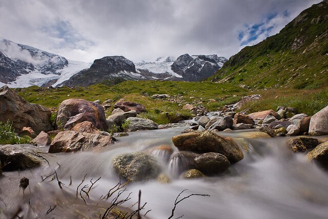 Sổ tay du lịch so tay du lich Sotaydulich Sotay Dulich Khampha Kham Pha Bui Khám phá sông băng Steungletscher tuyệt đẹp ở Thụy Sĩ