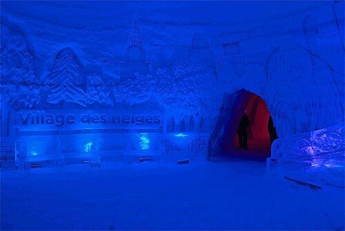 Sổ tay du lịch so tay du lich Sotaydulich Sotay Dulich Khampha Kham Pha Bui Kỳ ảo Le village des neiges Ngôi làng tuyết ở Montréal