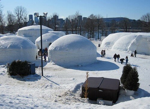 Sổ tay du lịch so tay du lich Sotaydulich Sotay Dulich Khampha Kham Pha Bui Kỳ ảo Le village des neiges Ngôi làng tuyết ở Montréal