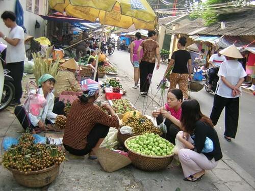 Sổ tay du lịch so tay du lich Sotaydulich Sotay Dulich Khampha Kham Pha Bui Chợ quê trong phố