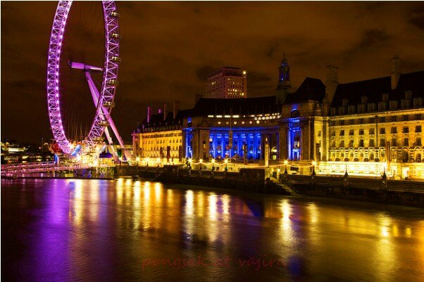 Sổ tay du lịch so tay du lich Sotaydulich Sotay Dulich Khampha Kham Pha Bui Vòng đu quay London Eye lung linh trong đêm